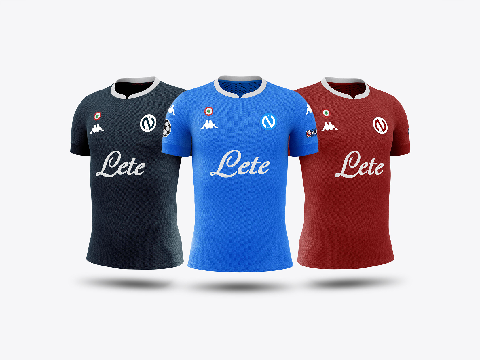 Johann Moscardo ssc napoli concept rebranding graphiste